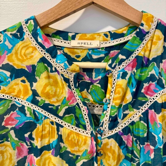 Spell Islamorada Blouse, size small - Picture 6 of 8